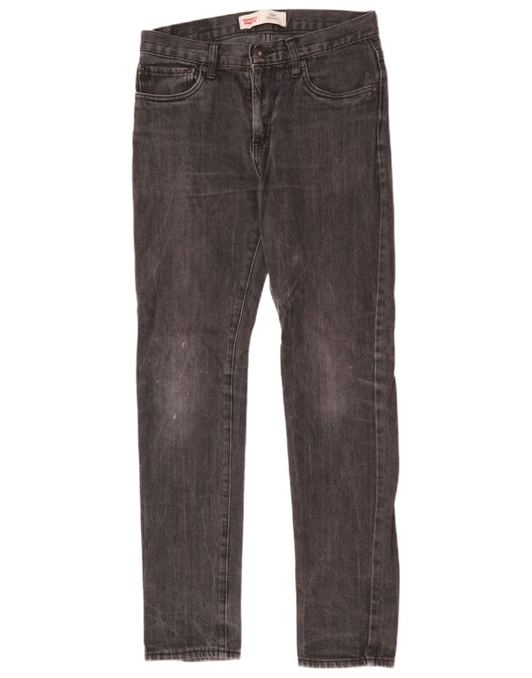 Levi's Boys 510 Skinny Jeans 15-16 Years W29 L29 Grey Cotton