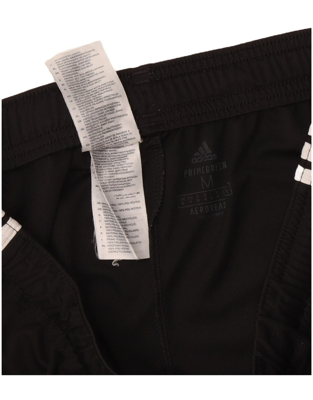 Adidas Mens Aeroready Sport Shorts Medium Black Polyester