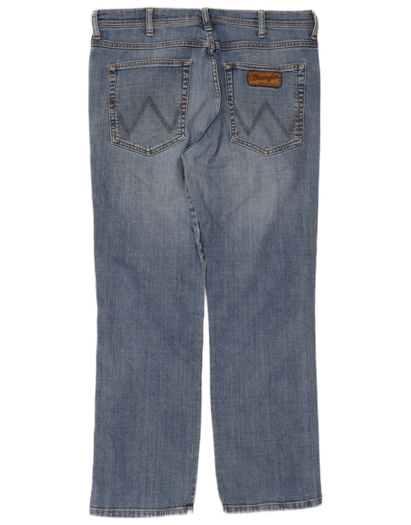 Wrangler Mens Arizona Straight Jeans W34 L27 Blue