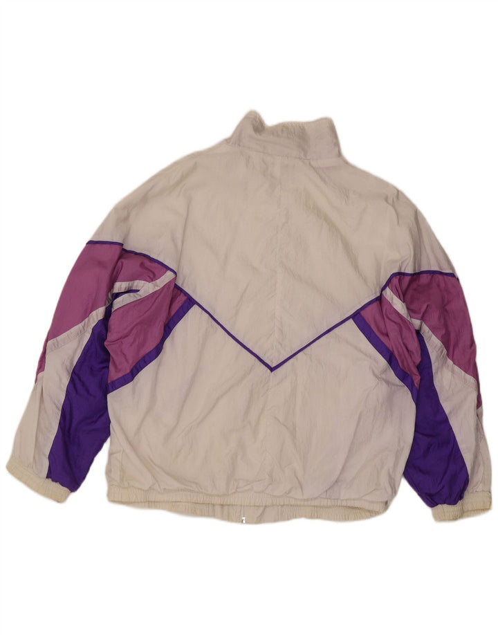 Killtec Mens Tracksuit Top Jacket XL White Colourblock Polyester
