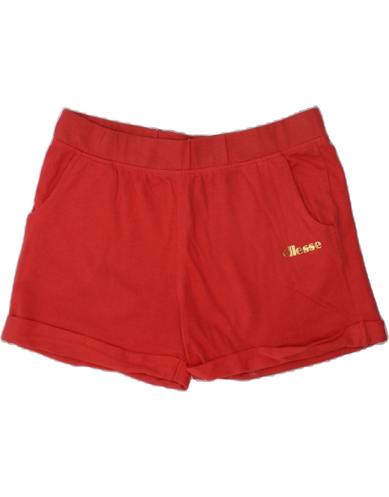 ELLESSE Girls Sport Shorts 11-12 Years Red Cotton | Vintage Ellesse | Thrift | Second-Hand Ellesse | Used Clothing | Messina Hembry 