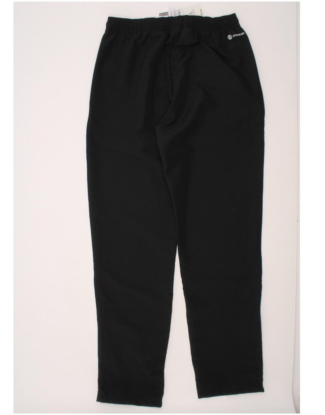 ADIDAS Boys Aeroready Tracksuit Trousers 13-14 Years  Black Polyester Vintage Adidas and Second-Hand Adidas from Messina Hembry 