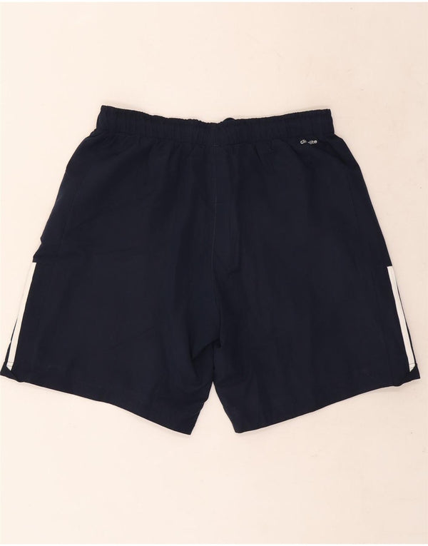 Adidas Mens Climalite Sport Shorts Large Navy Blue Polyester