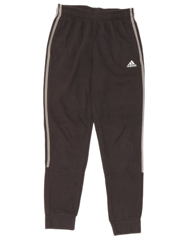 Adidas Mens Tracksuit Trousers Joggers Small Black Cotton