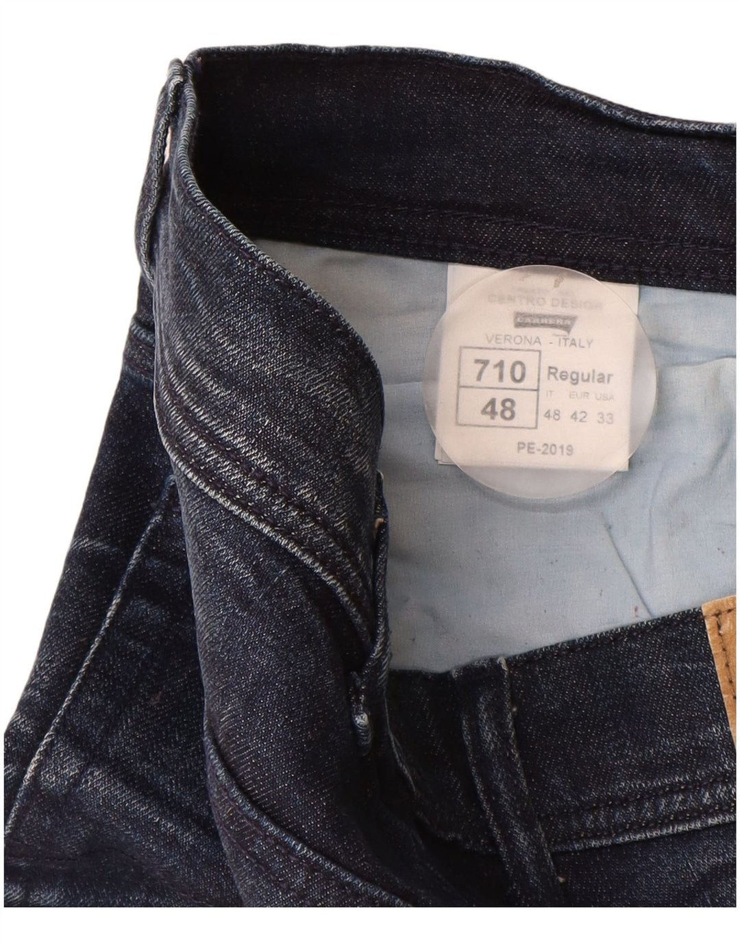 Carrera Mens VERONA Straight Jeans IT 48 Medium W32 L34 Navy Blue