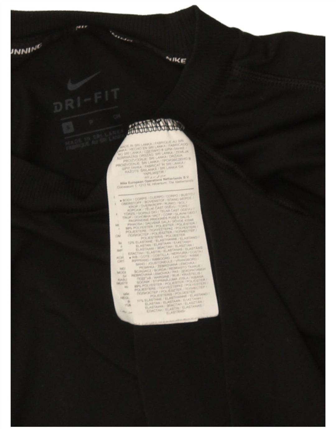 Mens Loose Fit Top Long Sleeve Small