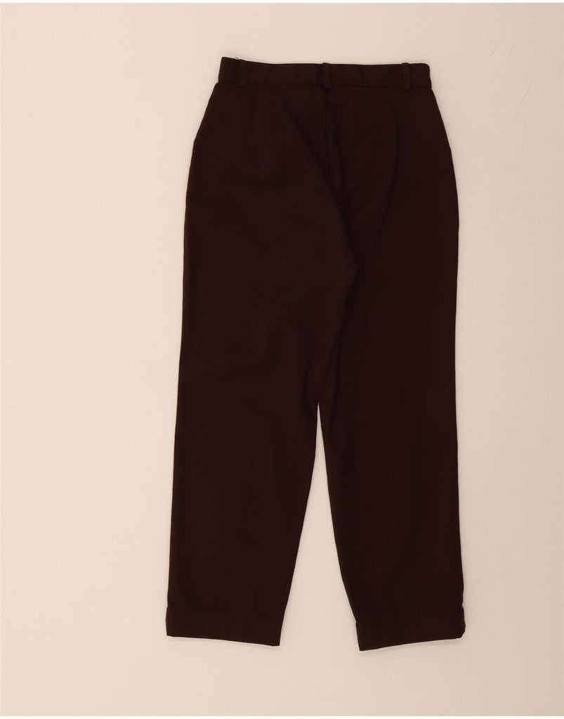 DOCKERS Womens Straight Cropped Trousers W26 L24 Brown Vintage Dockers and Second-Hand Dockers from Messina Hembry 