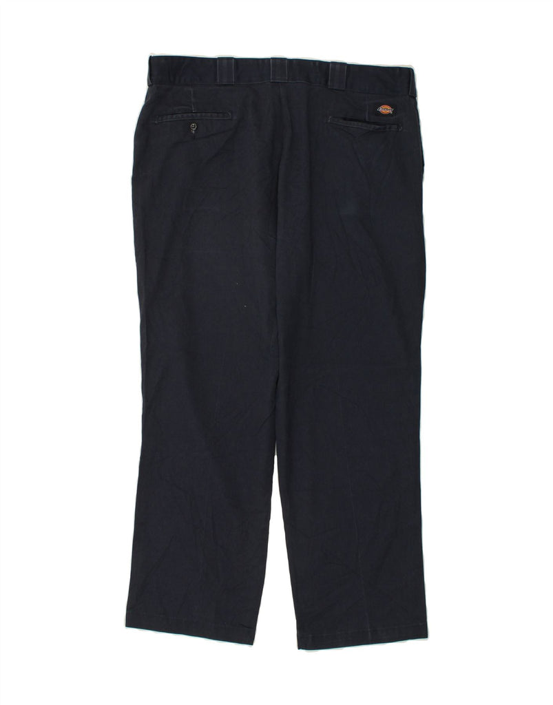 DICKIES Mens Straight Chino Trousers W40 L30 Navy Blue Vintage Dickies and Second-Hand Dickies from Messina Hembry 