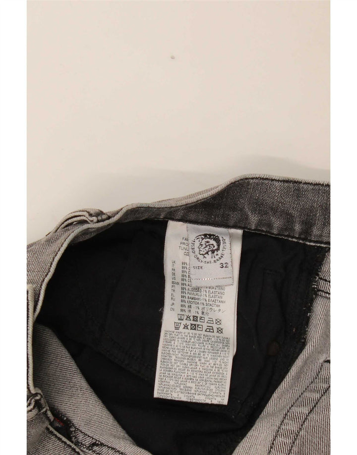 Diesel Mens Slim Jeans W32 L32 Grey Cotton