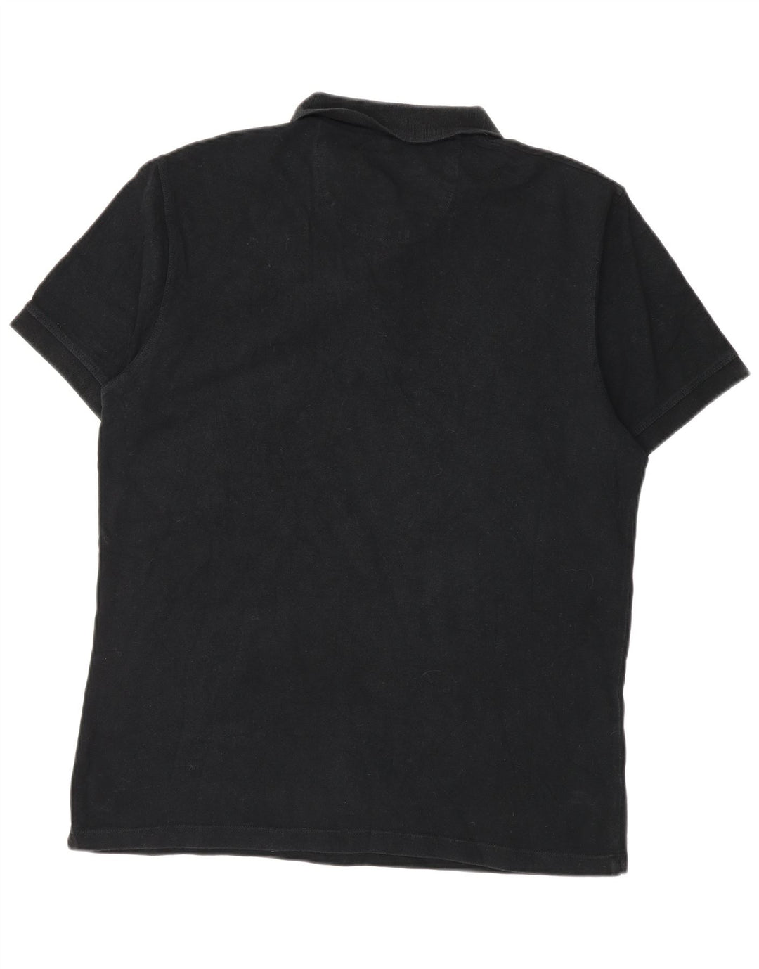 French Connection Mens Polo Shirt Large Black