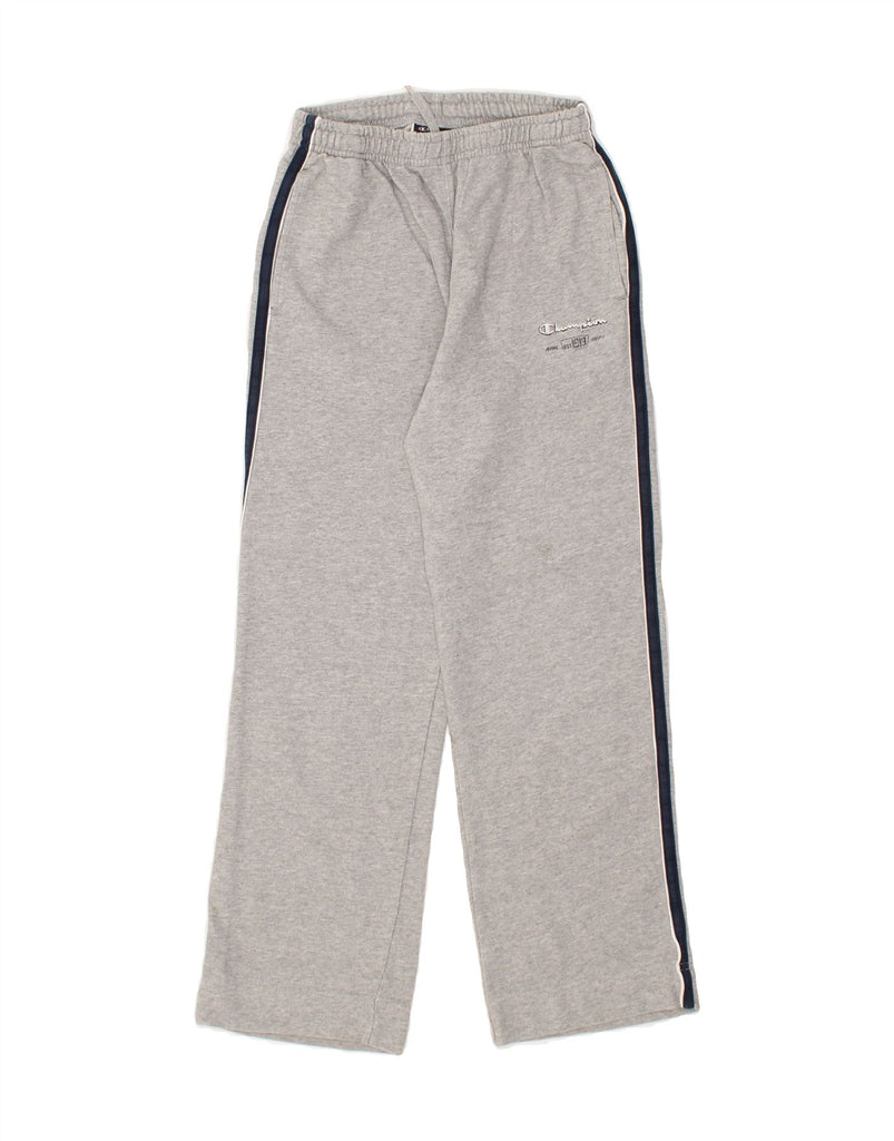 CHAMPION Boys Tracksuit Trousers 11-12 Years Large Grey Cotton | Vintage Champion | Thrift | Second-Hand Champion | Used Clothing | Messina Hembry 