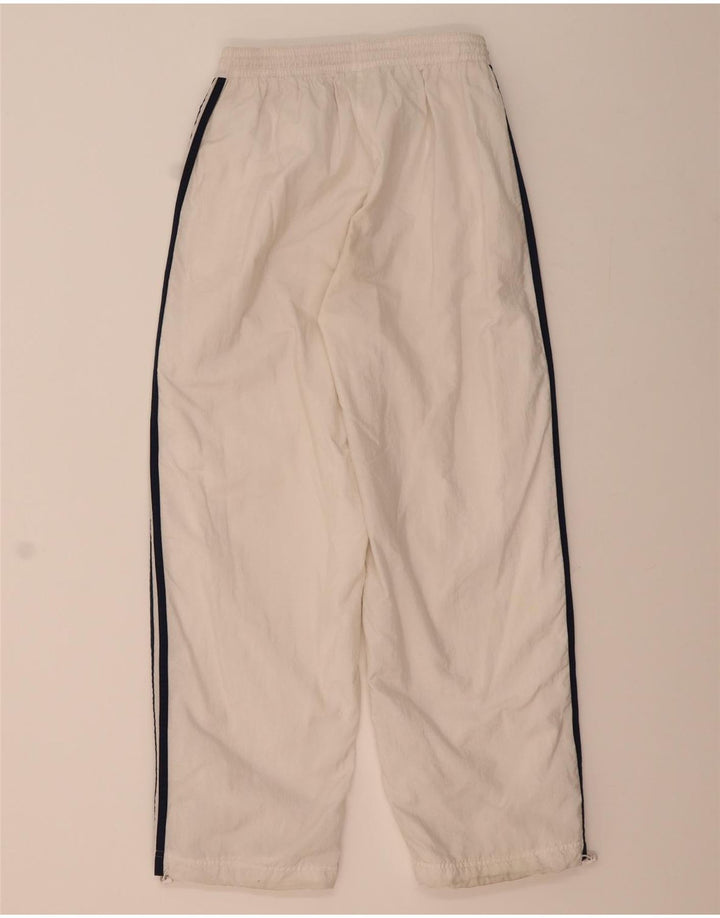 Adidas Womens Tracksuit Trousers UK 12/14 Medium  White Polyamide