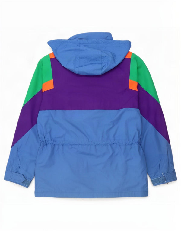 Sergio Tacchini Mens Rain Jacket UK 40 Large Multicoloured Colourblock
