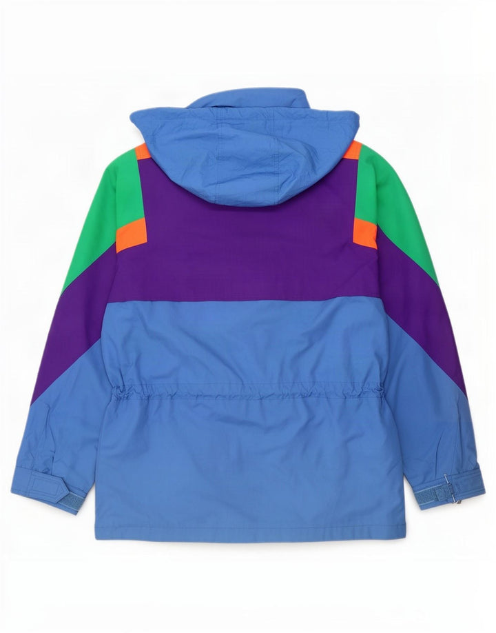 Sergio Tacchini Mens Rain Jacket UK 40 Large Multicoloured Colourblock