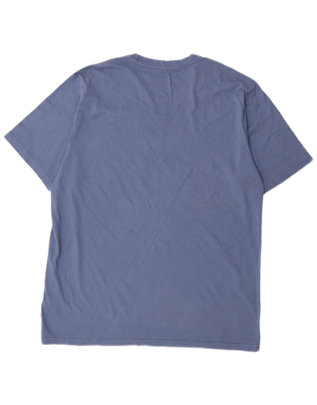 Levi's Mens Relaxed Fit Graphic T-Shirt Top Medium Blue Cotton