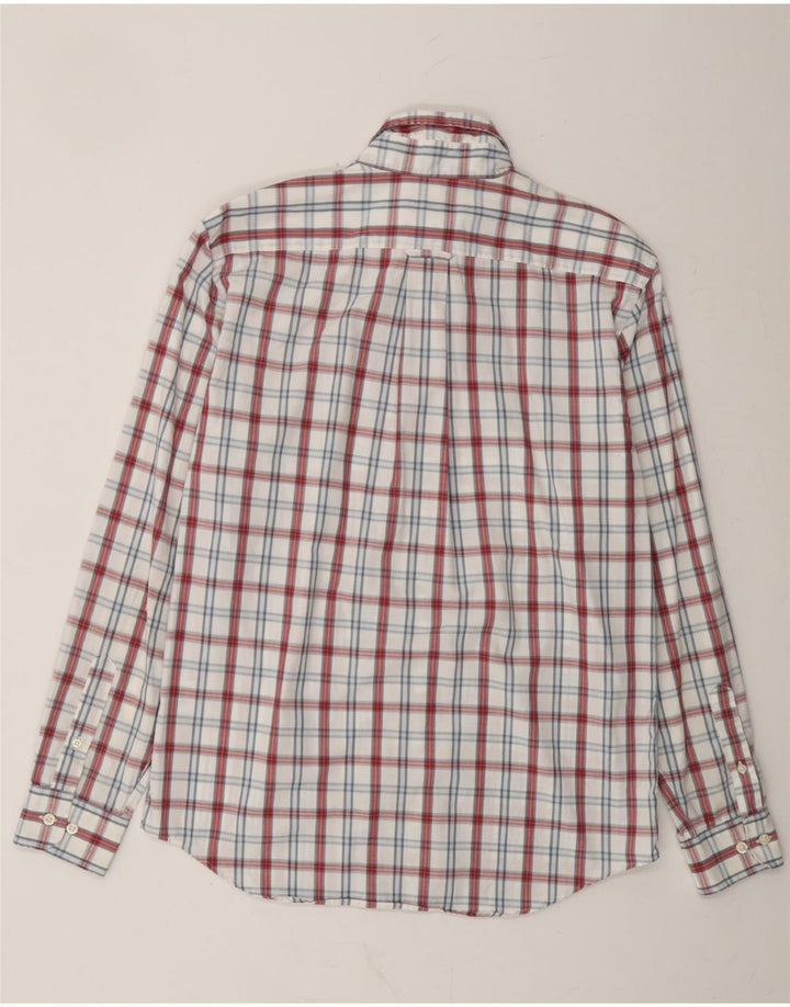 NAUTICA Mens Wrinkle Resistant Shirt Medium Multicoloured Check Cotton Vintage Nautica and Second-Hand Nautica from Messina Hembry 