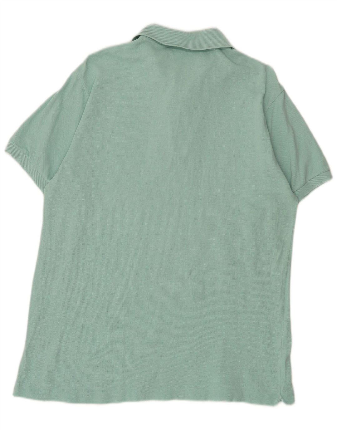 Lacoste Mens Polo Shirt Size 6 XL Green Cotton