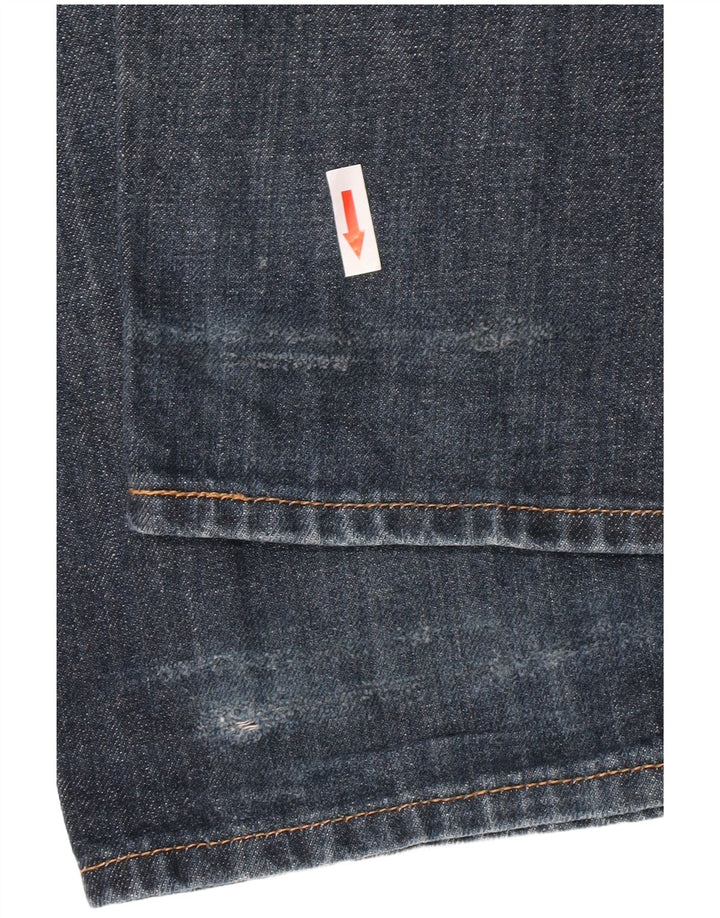 Levi's Mens 501 Straight Jeans W38 L32 Blue Cotton