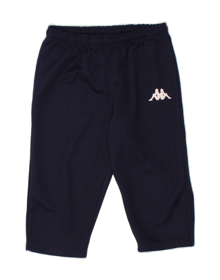 KAPPA Boys Bermuda Sport Shorts 11-12 Years Navy Blue Vintage Kappa and Second-Hand Kappa from Messina Hembry 