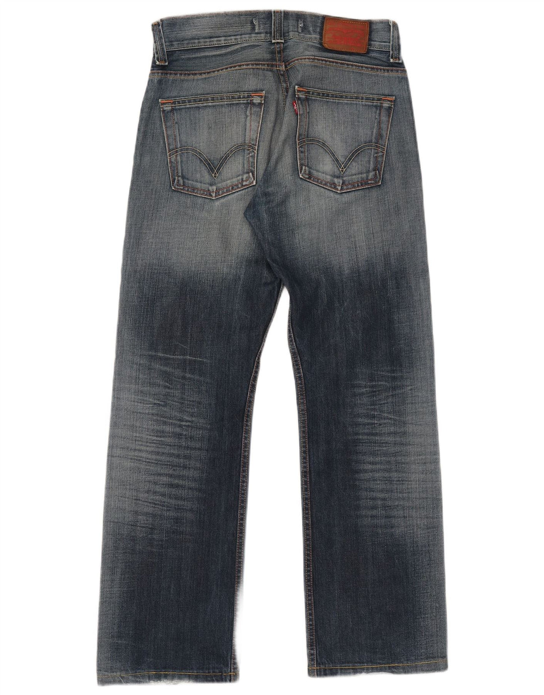 Levi's Womens 506 Standard Fit Straight Jeans W31 L29 Blue