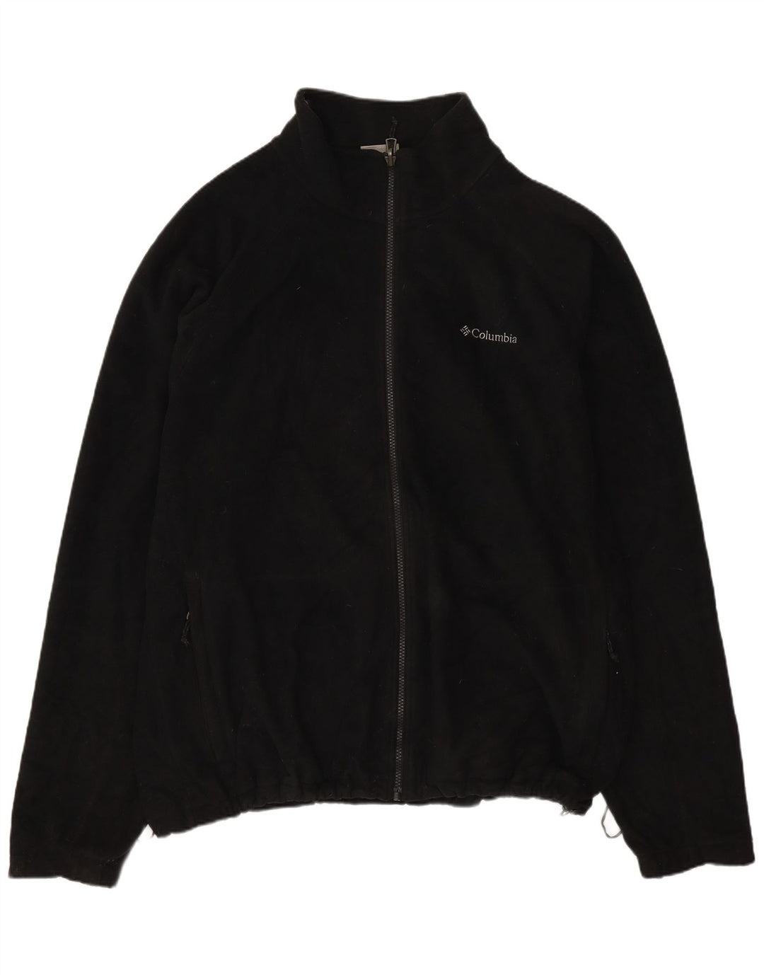 Columbia Mens Interchange Fleece Jacket XL Black Polyester
