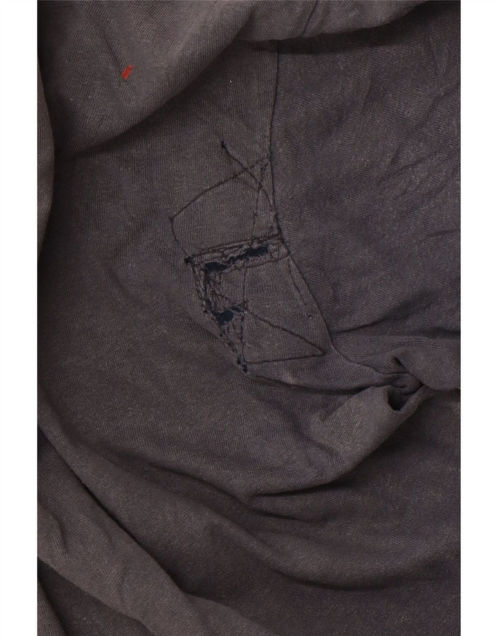 HARD ROCK Mens Malta Graphic T-Shirt Top Medium Grey Cotton