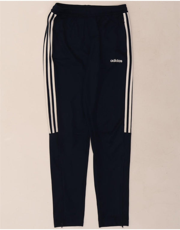 Adidas Boys Aeroready Tracksuit Trousers 13-14 Years Navy Blue