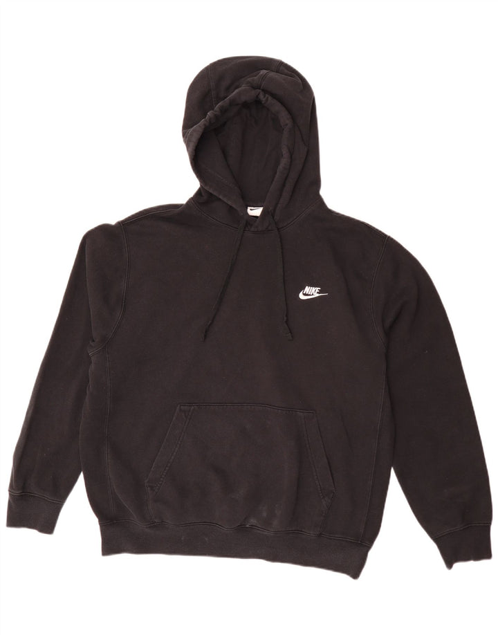 Nike Mens Loose Fit Hoodie Jumper Medium Black Cotton