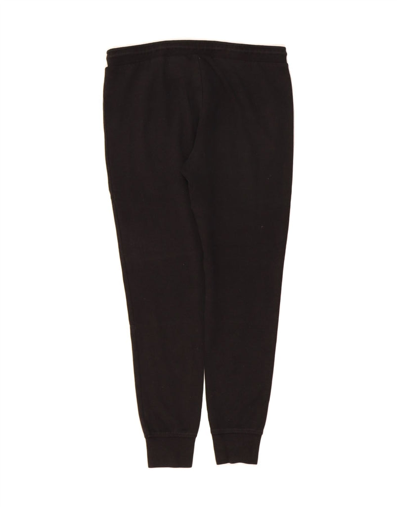 JACK & JONES Mens Tracksuit Trousers Joggers Medium  Black Polyester Vintage Jack & Jones and Second-Hand Jack & Jones from Messina Hembry 