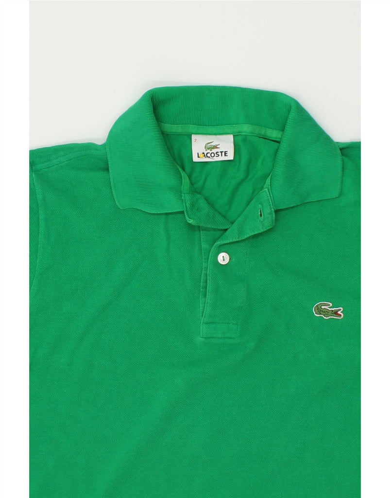 LACOSTE Mens Polo Shirt Size 2 XS Green Cotton | Vintage Lacoste | Thrift | Second-Hand Lacoste | Used Clothing | Messina Hembry 