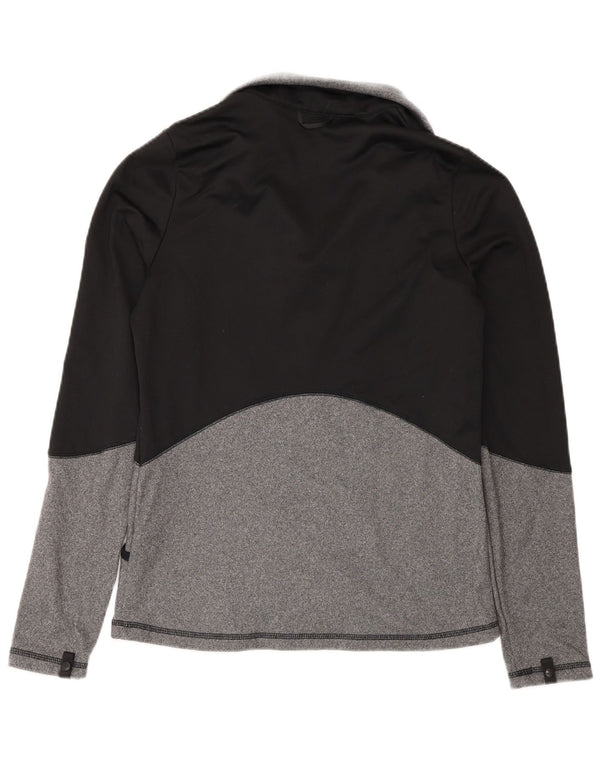 The North Face Womens Tracksuit Top Jacket UK 10 Small Black Colourblock