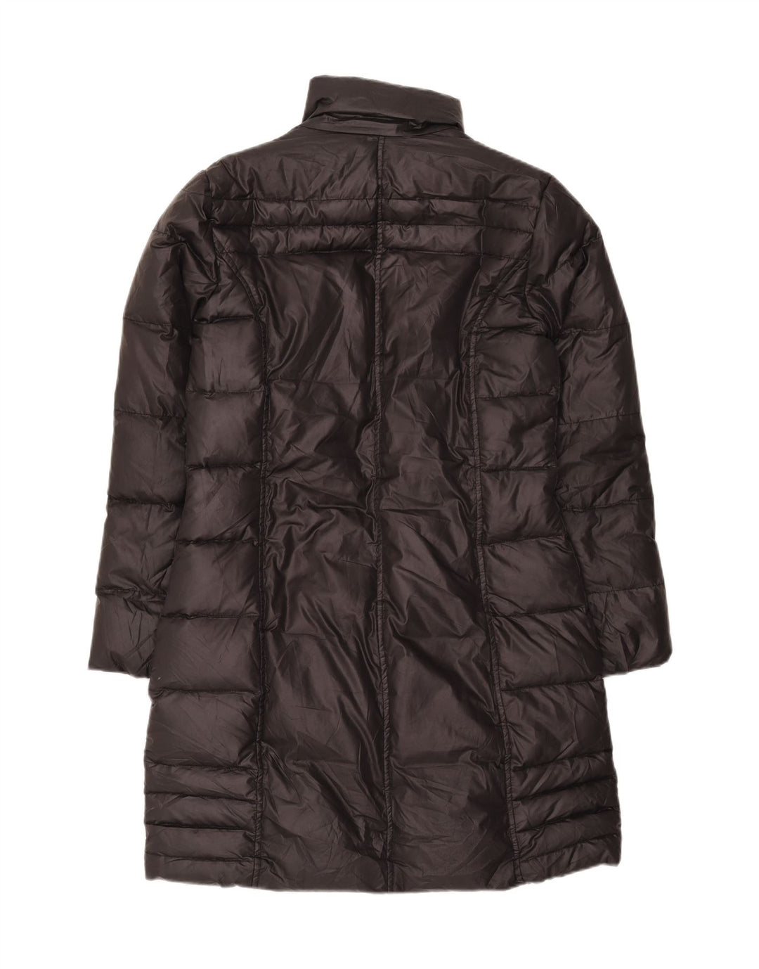 CONTE OF FLORENCE Womens Padded Coat IT 44 Medium Black Polyester