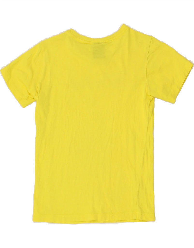 CHAMPION Boys Graphic T-Shirt Top 9-10 Years Medium Yellow Cotton Vintage Champion and Second-Hand Champion from Messina Hembry 