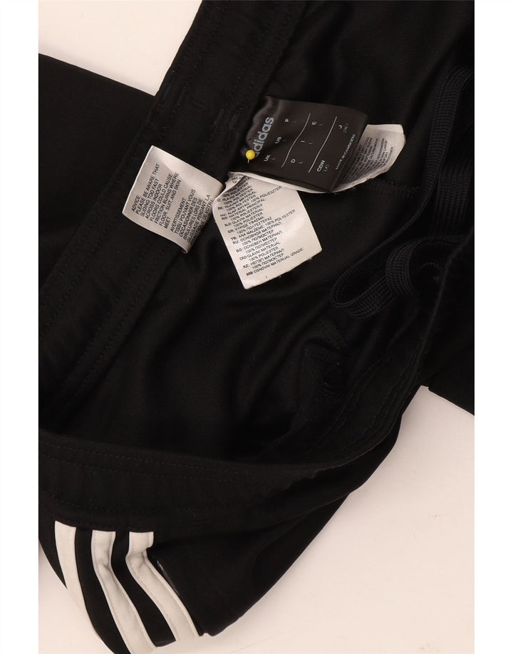 Adidas Womens Climalite Tracksuit Trousers UK 14 Large  Black Polyester