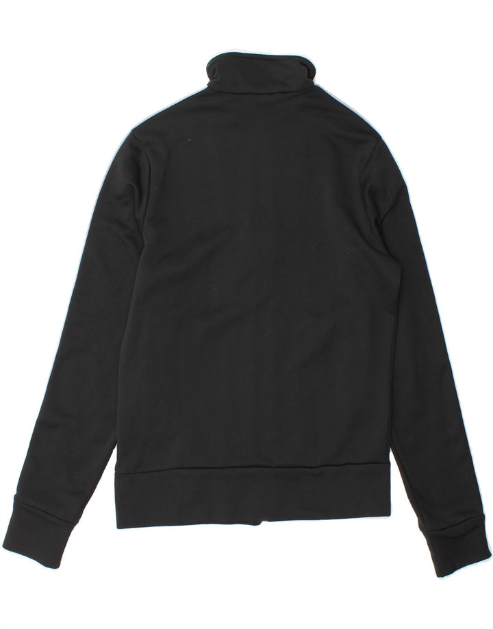 ADIDAS Womens Tracksuit Top Jacket UK 12 Medium  Black Polyester Vintage Adidas and Second-Hand Adidas from Messina Hembry 