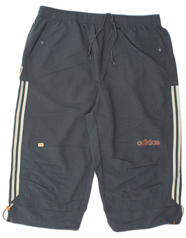 Adidas Mens Bermuda Sport Shorts 2XL  Grey Polyamide