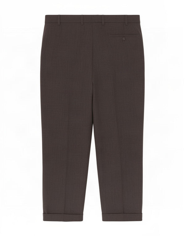 Marks & Spencer Mens Pegged Suit Trousers W38 L29 Grey Polyester