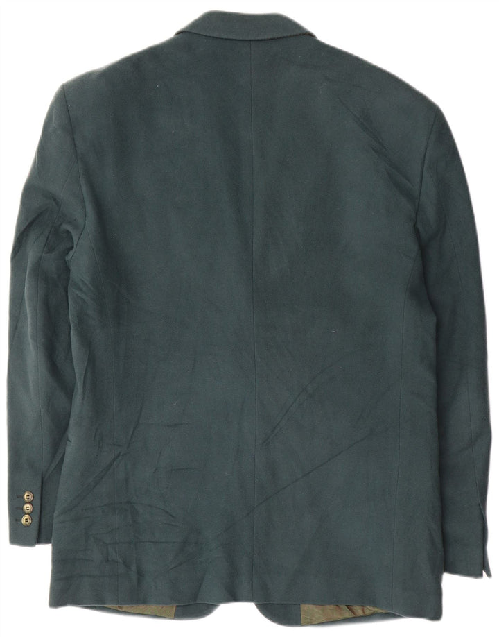 Camel Active Mens 2 Button Blazer Jacket IT 50 Large Green Wool