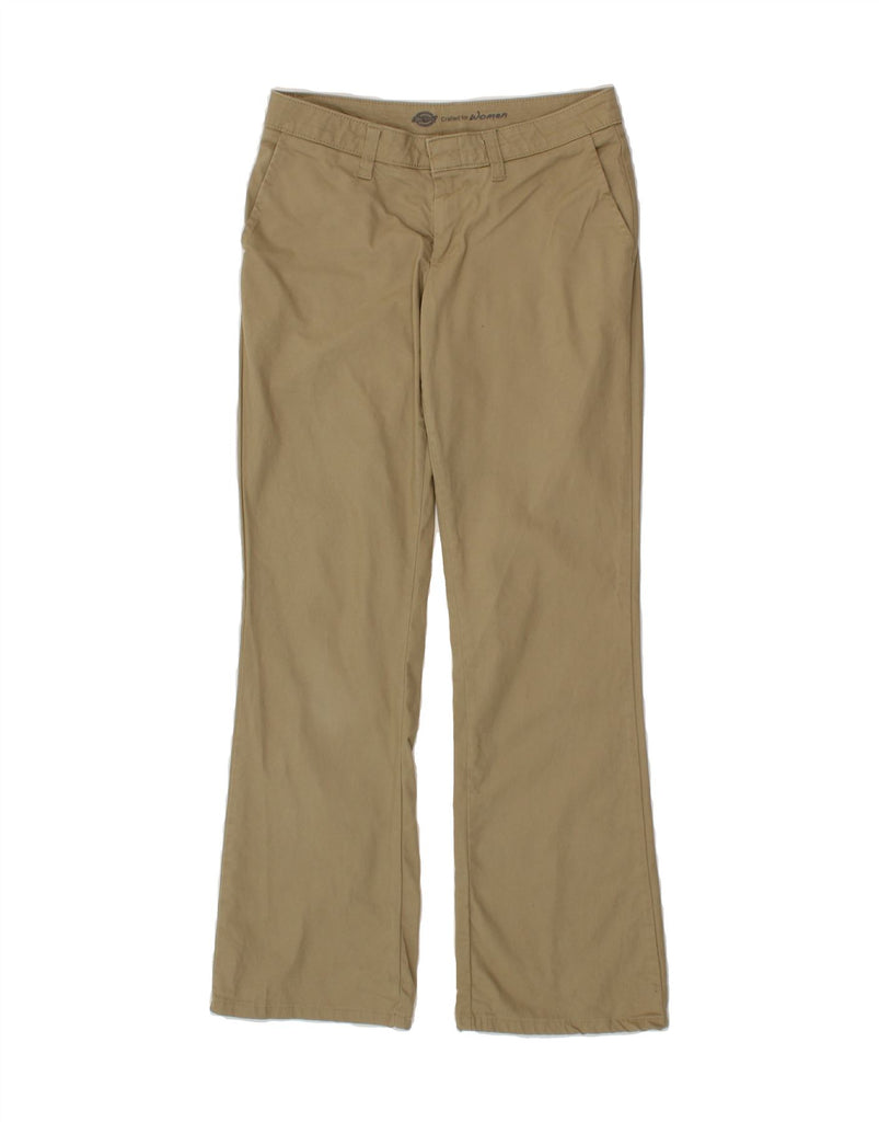 DICKIES Womens Slim Bootcut Chino Trousers US 4 Small W28 L30 Green Cotton Vintage Dickies and Second-Hand Dickies from Messina Hembry 