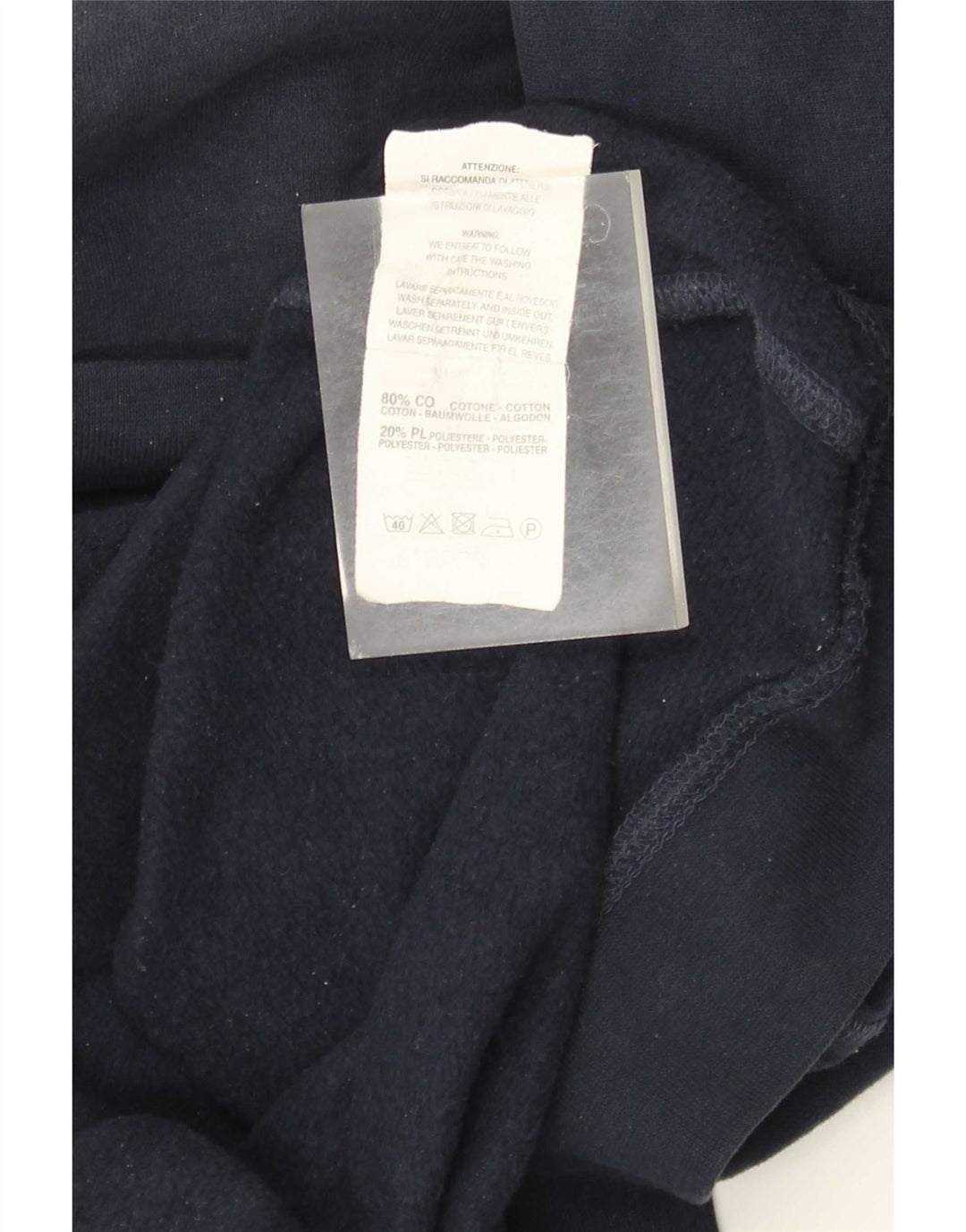 Carrera Mens Graphic Sweatshirt Jumper 2XL Navy Blue Cotton