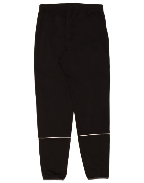Macron Mens Graphic Tracksuit Trousers Joggers Small Black Polyester