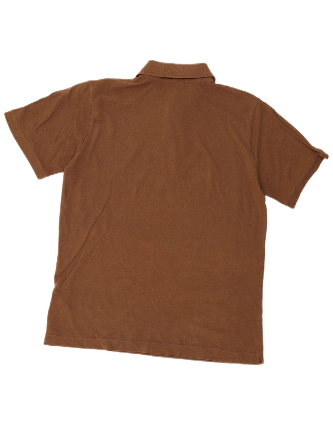 Kappa Mens Polo Shirt Medium Brown Cotton