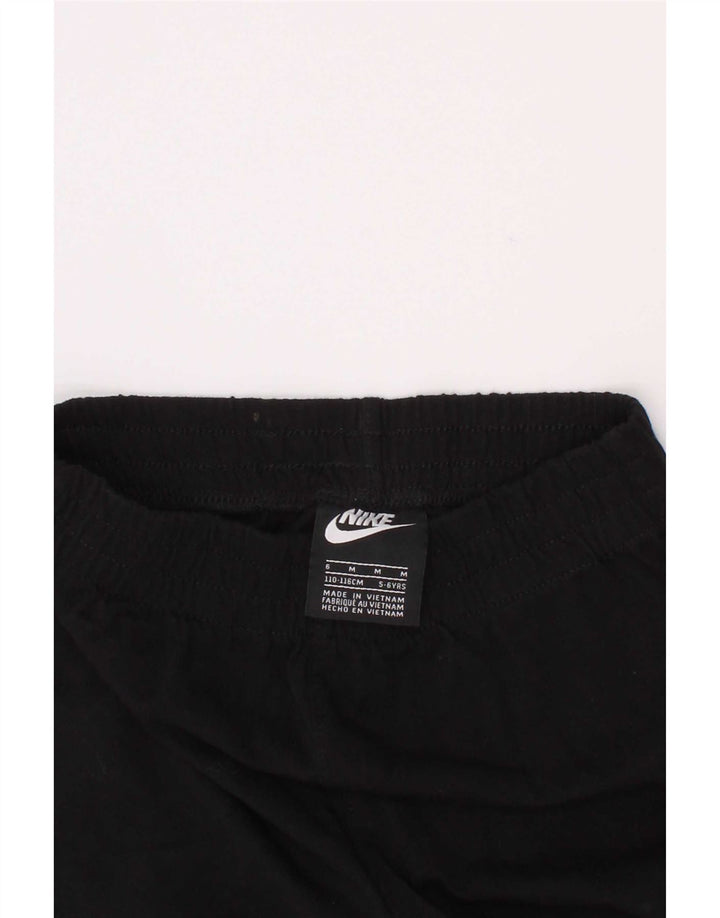 Nike Boys Sport Shorts 5-6 Years Medium Black Cotton