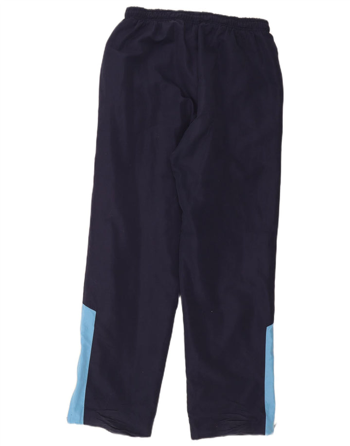Diadora Mens Tracksuit Trousers XL Navy Blue Colourblock Polyester