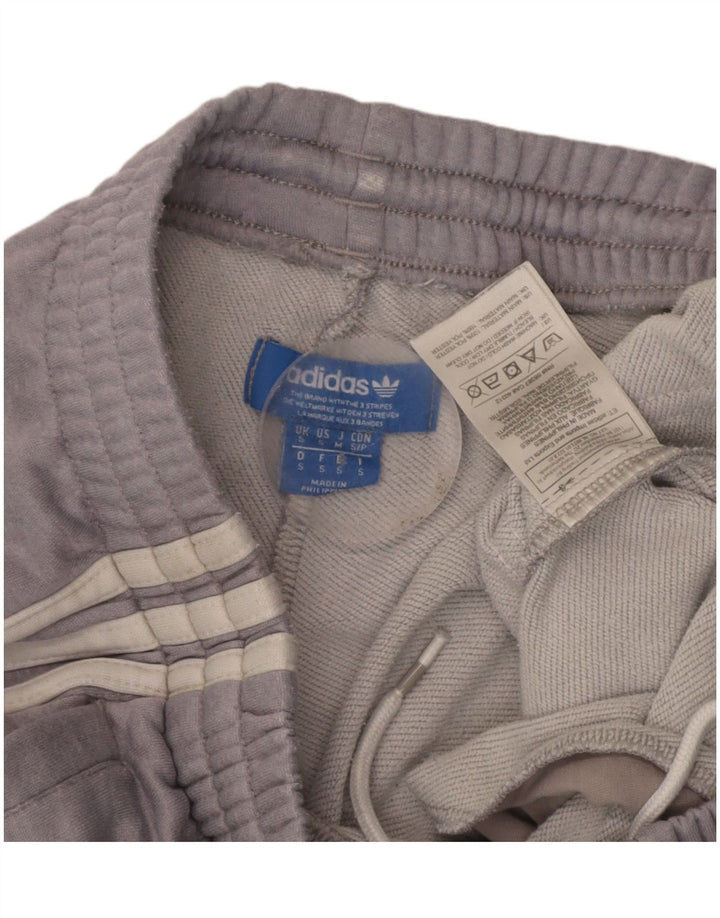 ADIDAS Womens Tracksuit Trousers Joggers UK 8 Small  Purple Polyester
