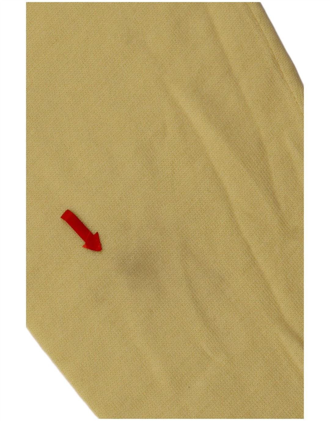 Erin Mens V-Neck Jumper Sweater Large Yellow Virgin Wool