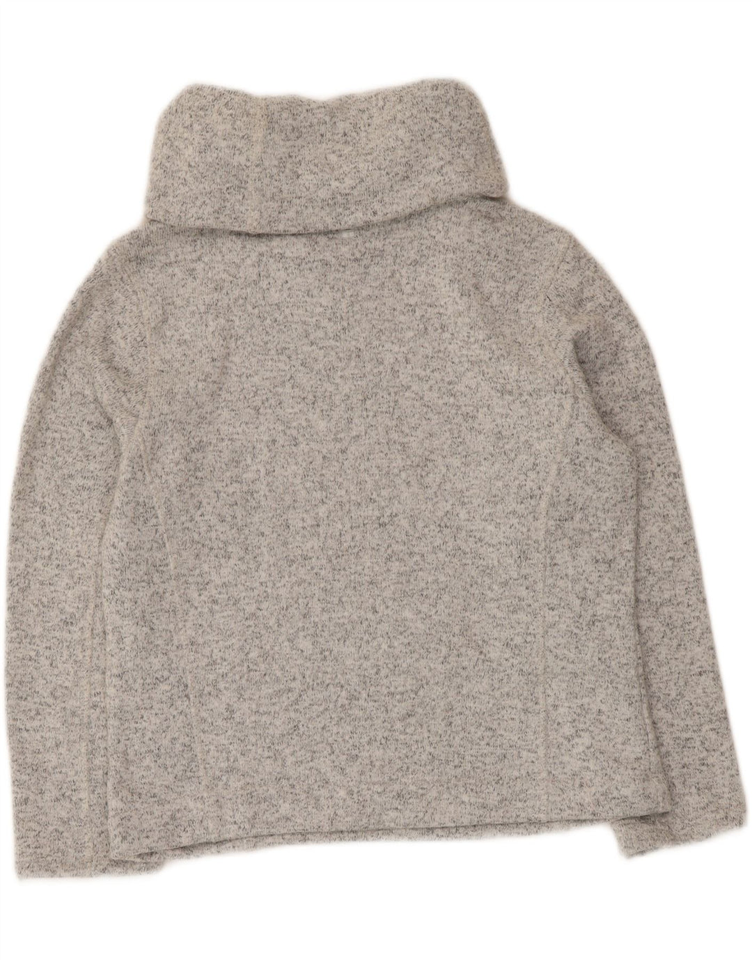 Mountain Warehouse Womens Crop Blouse Top UK 12 Medium Grey Flecked