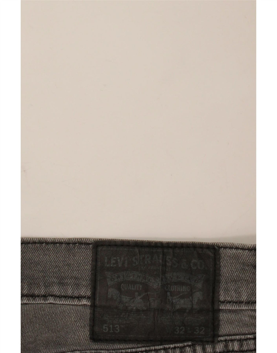 Levi's Mens 513 Slim Straight Jeans W32 L28 Grey