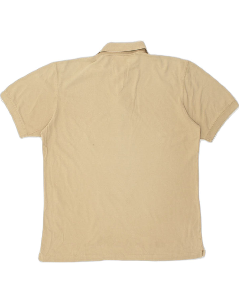 MARLBORO CLASSICS Mens Polo Shirt XL Beige Cotton | Vintage Marlboro Classics | Thrift | Second-Hand Marlboro Classics | Used Clothing | Messina Hembry 