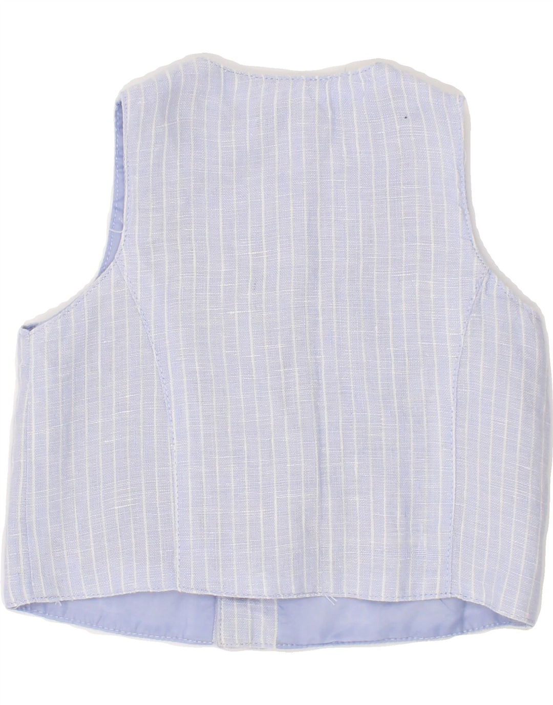 BRUMS Baby Boys Gilet 3-6 Months Blue Striped Vintage Brums and Second-Hand Brums from Messina Hembry 